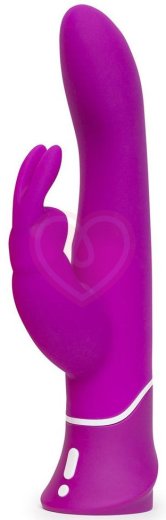 Вибратор с клиторальным стимулятором Happy Rabbit Curve фиолетовый фото 1