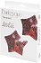 Пэстисы Burlesque Tempest звездочки из пайеток розовые фото 2