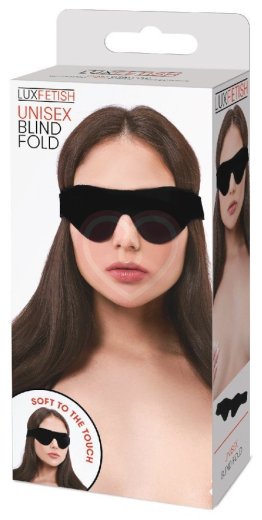 Чёрная мягкая маска на глаза Unisex Blindfold фото 3