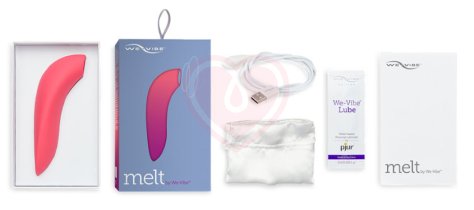 Вакуумный стимулятор для пар We-Vibe Melt розовый фото 9