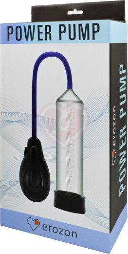Вакуумная помпа с автоматическим насосом Erozon Automatic Penis Pump фото 2
