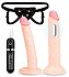 Трусики для страпона с двумя насадками Strap On Pegging Set фото 2