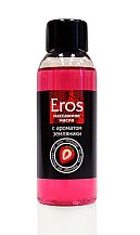 Масло массажное Eros c ароматом земляники 50 мл