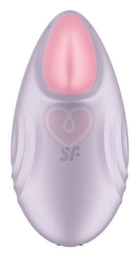 Мини-вибратор Satisfyer Tropical Tip с приложением фиолетовый фото 4