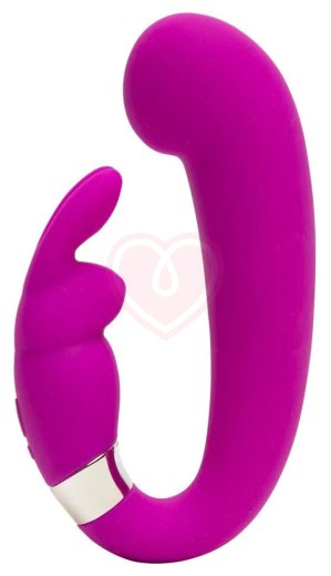 Вибратор для зоны G с клиторальной стимуляцией Happy Rabbit G-Spot фото 3