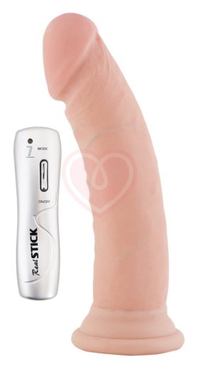 Вибратор реалистик на присоске Toyfa Realstick Elite 17 см телесный фото 1