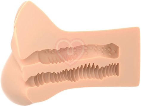 Мастурбатор вагина и анус Pick Your Pleasure Xl Stroker телесный фото 3
