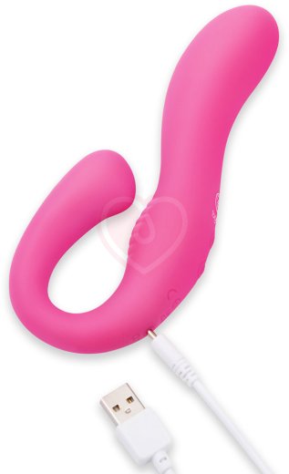 Вибратор со стимуляцией клитора и зоны G Harmony Vibe розовый фото 5