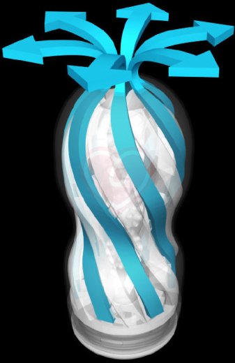 Мастурбатор Tenga Cup Air-Tech VC Regular многоразовый фото 2