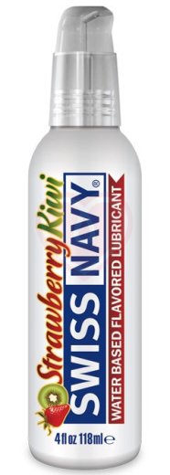 Съедобный лубрикант Swiss Navy Strawberry Kiwi со вкусом Клубники и Киви 118мл фото 1