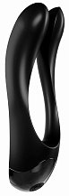 Мини-вибратор с двумя кончиками Satisfyer Candy Cane чёрный