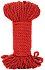 Верёвка Scandal BDSM Rope 30 метров красная фото 1