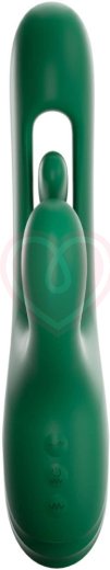 Вибратор кролик Amovibe Zenora зелёный фото 2