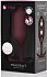 Утяжелённая анальная пробка для ношения b-Vibe Snug Plug 5 большая бордовая фото 6