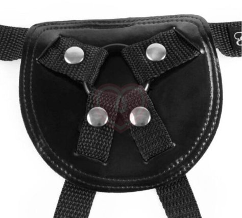 Пояс для страпона с кольцом Stay-Put Harness черный фото 2
