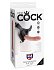Страпон с реалистичной насадкой Strap-on Harness Cock 20 см фото 4