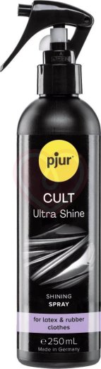 Спрей для блеска латексной одежды Pjur Cult Ultra Shine 250 мл фото 2