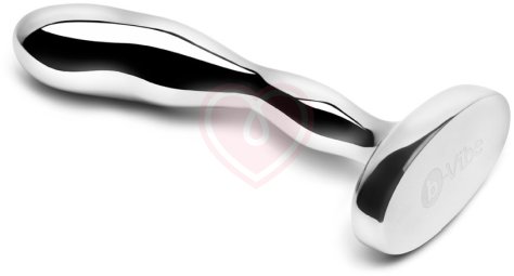 Металлический стимулятор простаты b-Vibe Stainless Steel Prostate Plug фото 5