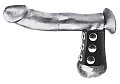 Широкий кожаный болстретчер на 3 заклёпках Snap Ball Stretcher малый