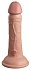 Реалистичный фаллоимитатор King Cock Ellite Dual Density 15 см телесный фото 2