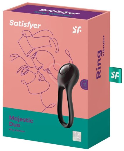 Эрекционное кольцо Satisfyer Majestic Duo фото 4