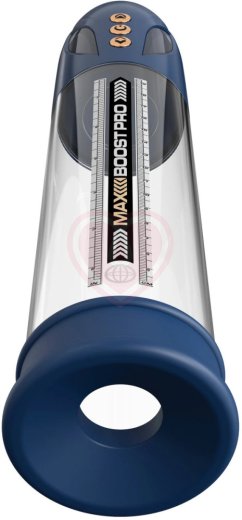 Мужская вакуумная помпа с режимом всасывания Max Boost Pro Flow синяя фото 2
