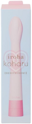 Вибратор со стимуляцией зоны G Iroha Koharu Benitsubomi розовый фото 6