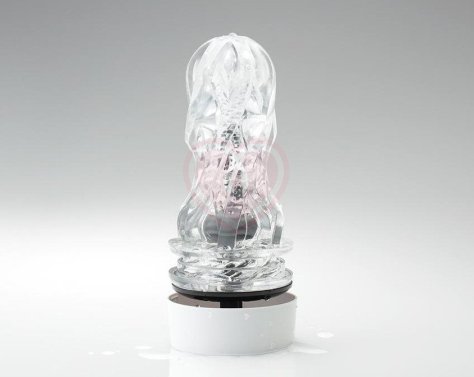Мастурбатор с контролем вакуума Tenga Aero Silver Ring фото 2