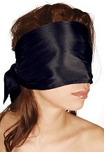 Широкая повязка-шарф на глаза Bad Kitty Bondage Scarf черная
