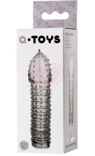 Прозрачная стимулирующая насадка на пенис с усиками ToyFa A-Toys фото 5