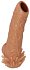 Насадка с открытой головкой и усиками Kokos Nude Sleeve NS005-L фото 1