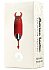 Мощная вибропулька Маленький Демон Mini Vibrator Devol красный фото 3