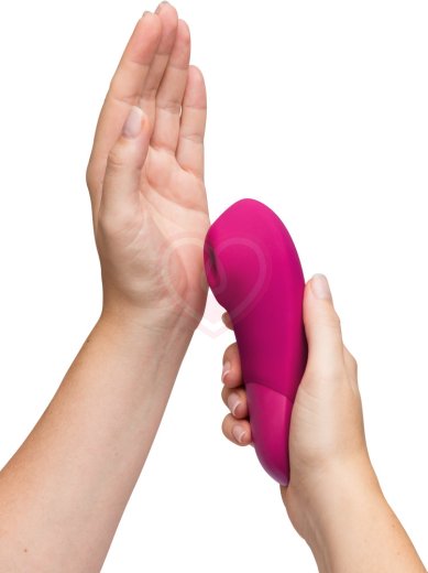 Бесконтактный клиторальный стимулятор с вибрацией Womanizer Enhance розовый фото 10