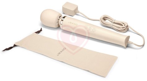 Проводной вибромассажёр Le Wand Plug-In кремовый фото 4