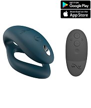 Вибратор для пар We-Vibe Sync O с дистанционным управлением зелёный
