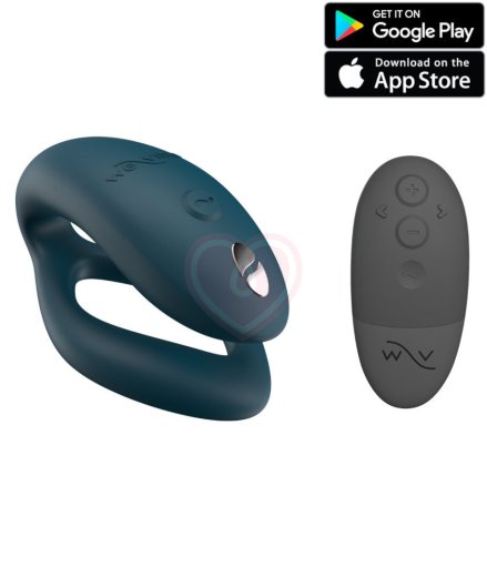 Вибратор для пар We-Vibe Sync O с дистанционным управлением зелёный фото 1