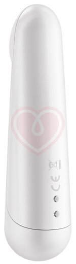 Вибропуля со скошенным кончиком Satisfyer Ultra Power Bullet 3 белая фото 3
