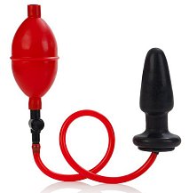 Анальная пробка с грушей для накачивания Expandable Butt Plug
