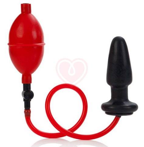 Анальная пробка с грушей для накачивания Expandable Butt Plug фото 1