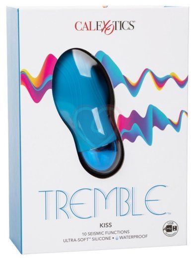 Мини-вибратор с рельефным кончиком Tremble Kiss фото 5