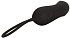 Мини-вибратор с пультом управления Silicone Remote Curve чёрное фото 3