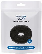Комплект впитывающих насадок к мастурбатору Kiiroo Powerblow Absorbent Foam 5 шт чёрные