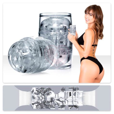 Сквозной мастурбатор Fleshlight Quickshot Riley Reid копия вагины и попки фото 1