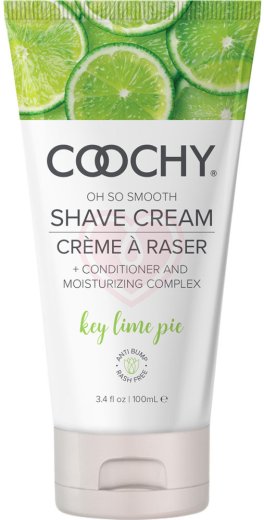 Увлажняющий крем для бритья и душа Coochy Key Lime Pie с ароматом лайма 100 мл фото 1