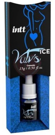 Стимулирующий клиторальный гель Intt Vulv's Ice с температурным эффектом 15 г фото 2