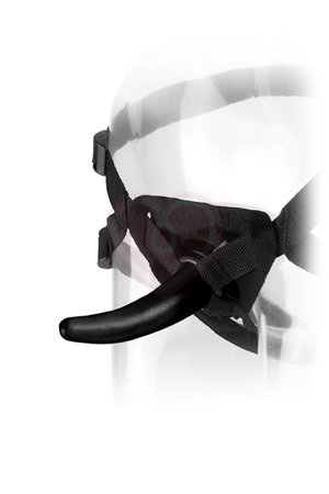 Страпон для анального проникновения Pipedream The Pegger чёрный фото 2