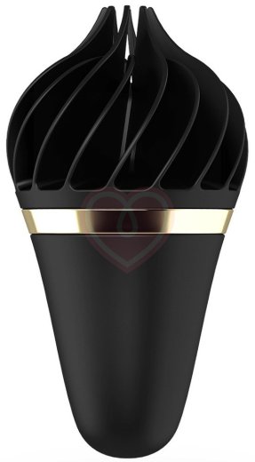 Вибратор с нежными лепестками Satisfyer Sweet Treat чёрный фото 2