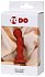 Рельефный анальный стимулятор ToDo Favorite красный фото 2