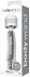 Мини-массажер с кристаллами BodyWand Silver Edition серебряный фото 2