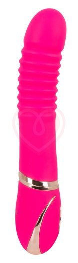 Вибратор с гибкой головкой для точки G Pleats розовый фото 2